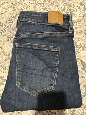 American Eagle Blue High-Rise Denim Jeans